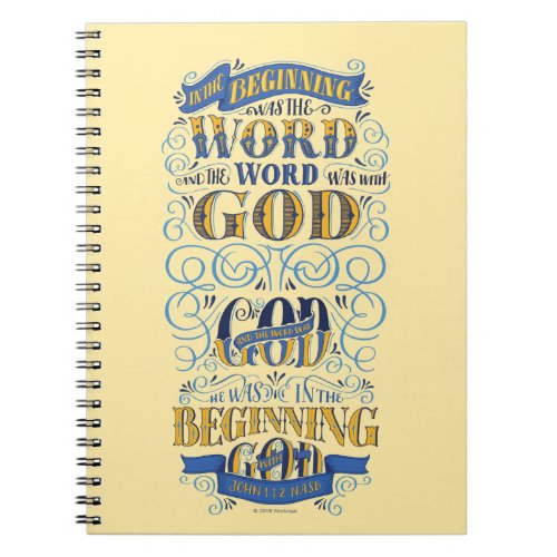 In the Beginning Was the Word Notebook