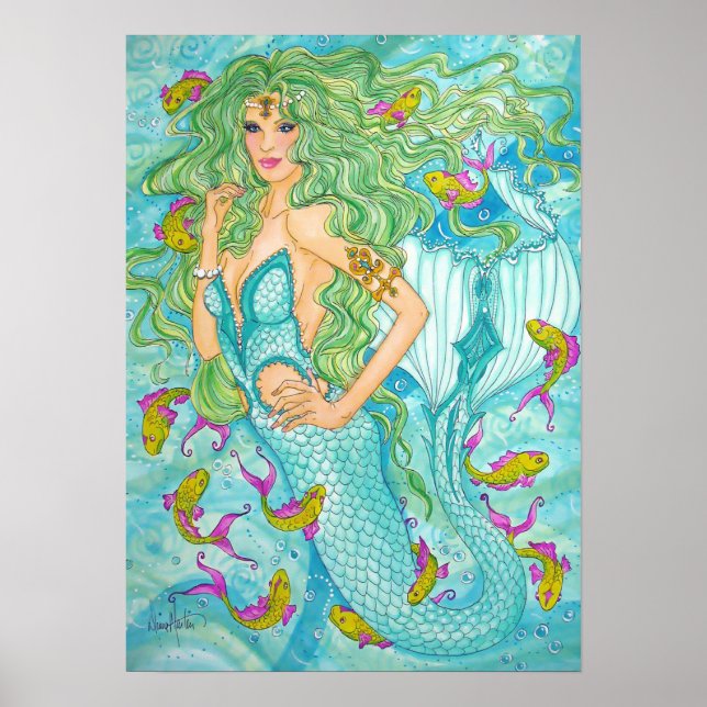 In the Blue   by Diana S Martin Poster (Front)