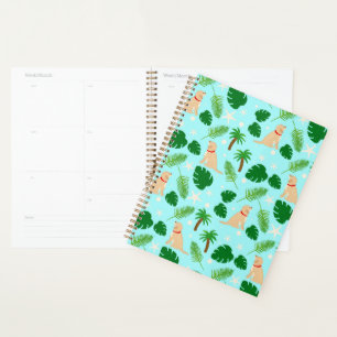 In the Blue Golden Retriever Planner
