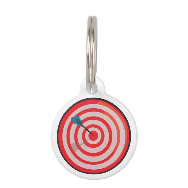 In The Bullseye Pet ID Tag (Front)