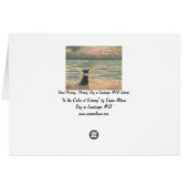 In the Color of Evening Cards (Back Horizontal)