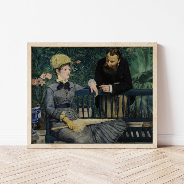 In the Conservatory | Édouard Manet Poster (Creator Uploaded)