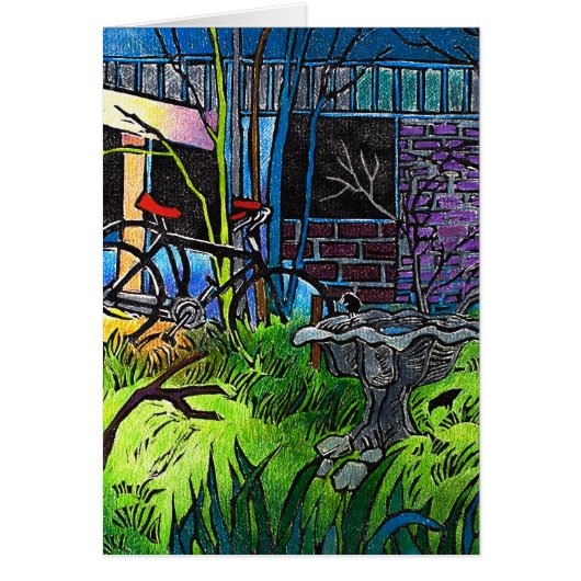 In the Courtyard Cards (Front)