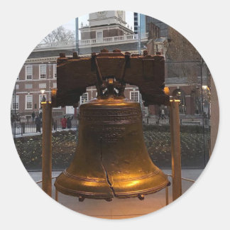 In the Cradle of Liberty Classic Round Sticker