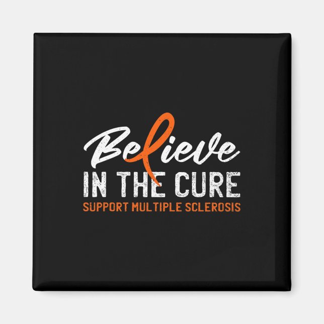 In The Cure Ms Multiple Sclerosis Awareness 1  Magnet (Front)
