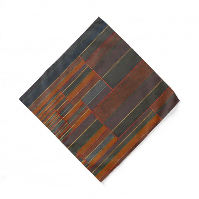 In the Current Six Thresholds, Paul Klee, Abstract Bandana (Front)