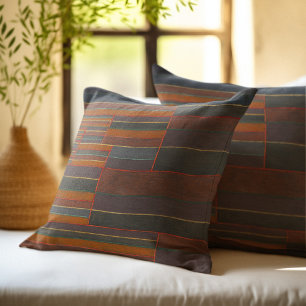 In the Current Six Thresholds, Paul Klee, Abstract Throw Pillow