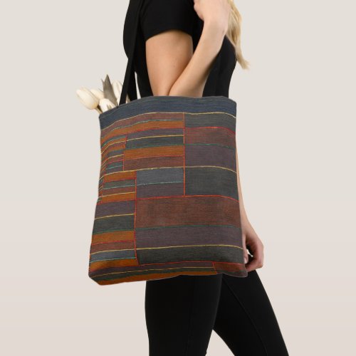 In the Current Six Thresholds Paul Klee Abstract Tote Bag