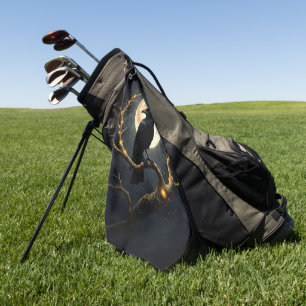 In the Darkness of the Night” – The Moon’s Silent Golf Towel