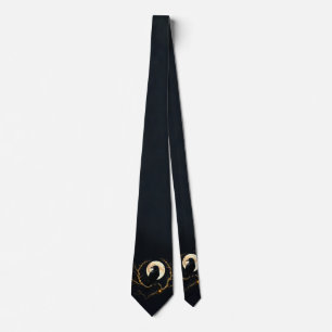 In the Darkness of the Night” – The Moon’s Silent  Neck Tie