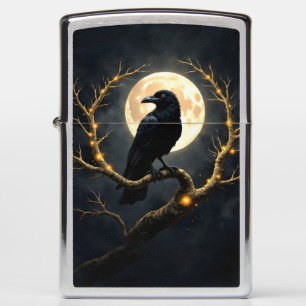 In the Darkness of the Night” – The Moon’s Silent Zippo Lighter