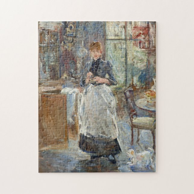 In the Dining Room | Berthe Morisot Jigsaw Puzzle (Vertical)