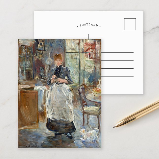 In the Dining Room | Berthe Morisot Postcard (Creator Uploaded)