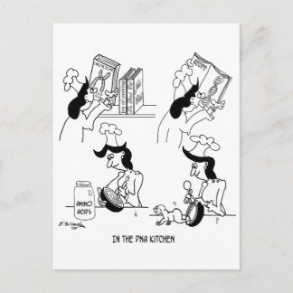 In the DNA Kitchen Postcard