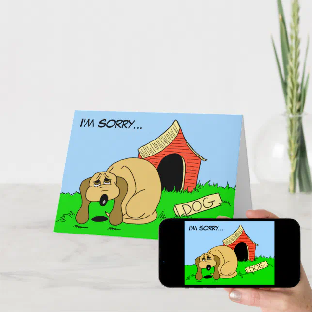 In The Doghouse Card Zazzle