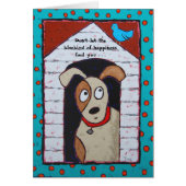 In the doghouse card (Front)