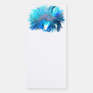 In the Dolphin School Magnetic Notepad