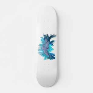 In the Dolphin School Skateboard Deck