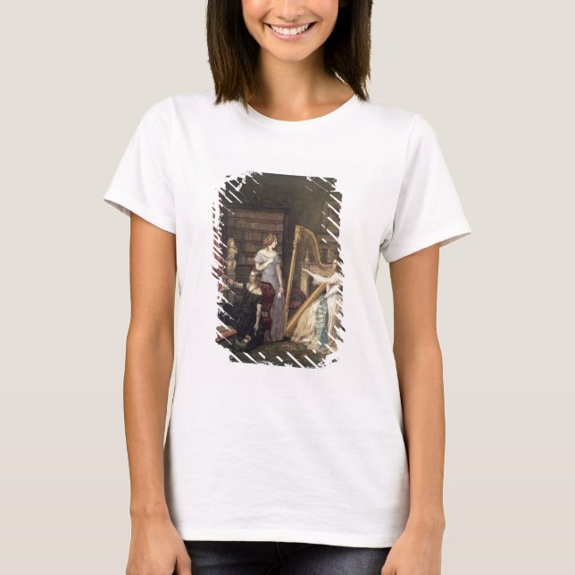 In the Drawing Room (w/c on paper) T-Shirt (Front)