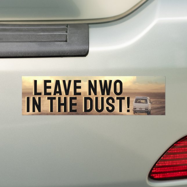 In the Dust Bumper Sticker (On Car)