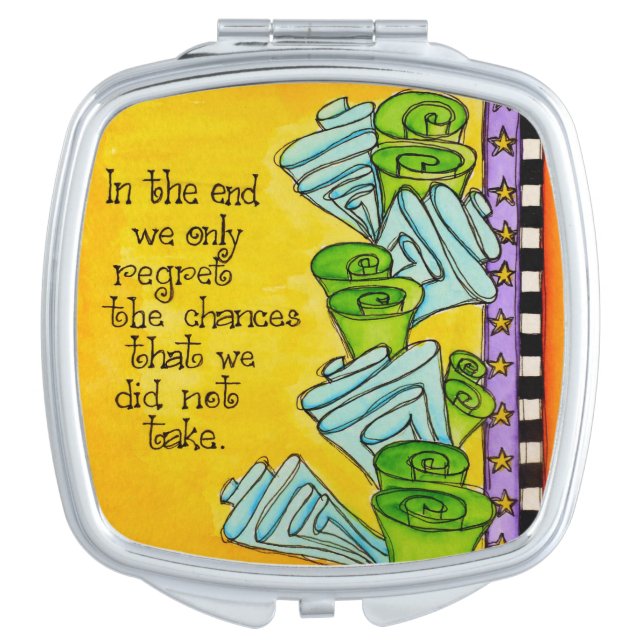 In The End Mirror For Makeup (Front)