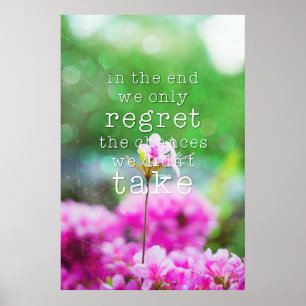 In the end... poster