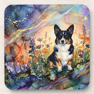 In the Evening Beverage Coaster