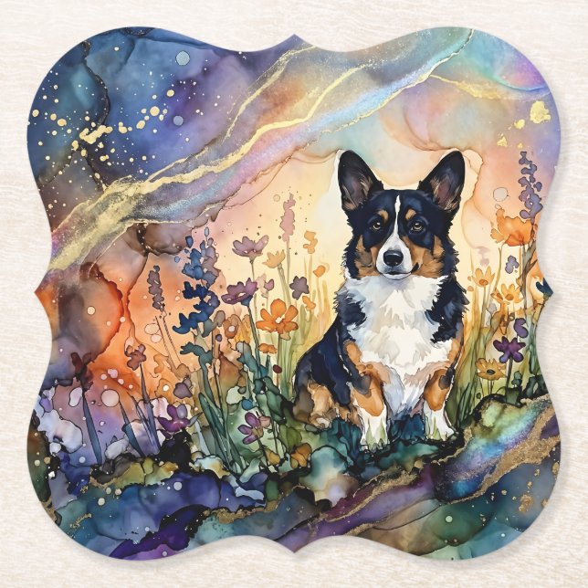 In the Evening Paper Coaster (Front)