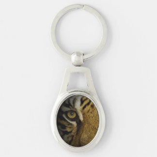 In the Eye of a Tiger Keychain