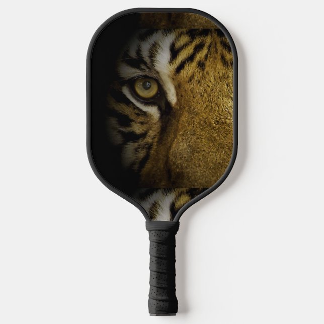 In the Eye of a Tiger Pickleball Paddle (Front)