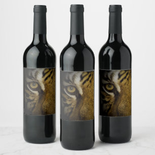 In the Eye of a Tiger Wine Label
