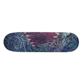in the eyes of the shark skateboard deck