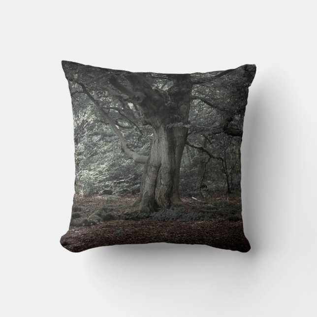 In the fairytale forest   throw pillow (Front)