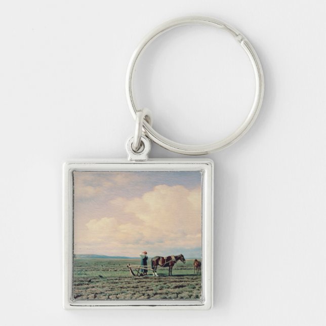 In the Field, 1872 Keychain (Front)