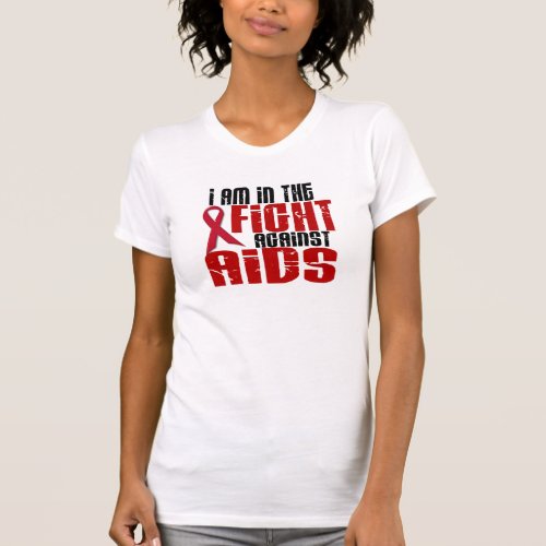 In The Fight Against AIDS T_Shirt