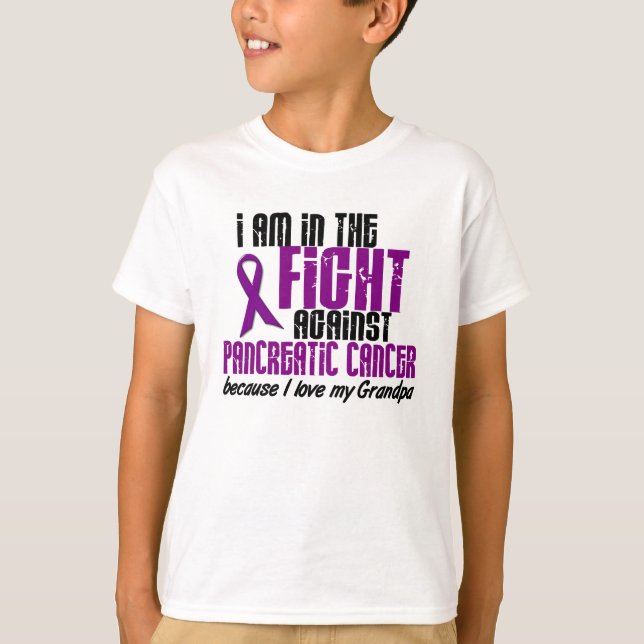 In The Fight Against Pancreatic Cancer T-Shirt (Front)