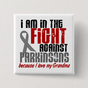 In The Fight Against Parkinson’s Disease GRANDMA Button