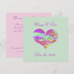 In the Flow of Love Invitation