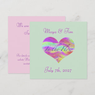 In the Flow of Love Invitation