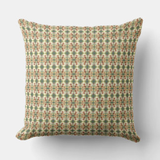 In the Footsteps of Floral Gold.5 Throw Pillow