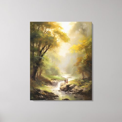 In the Forest Canvas Print