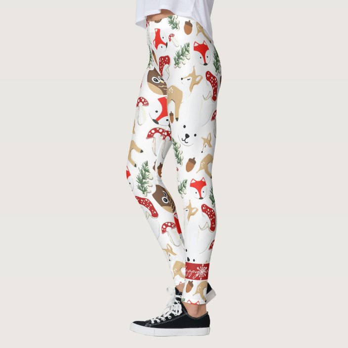 christmas pattern leggings