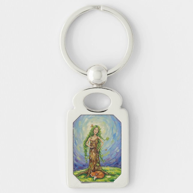 IN THE FOREST  KEYCHAIN (Front)