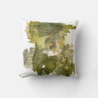 In The Forest Throw Pillow