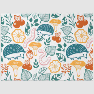 In the forest tissue paper