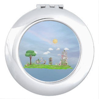 In the Garden Compact Mirror
