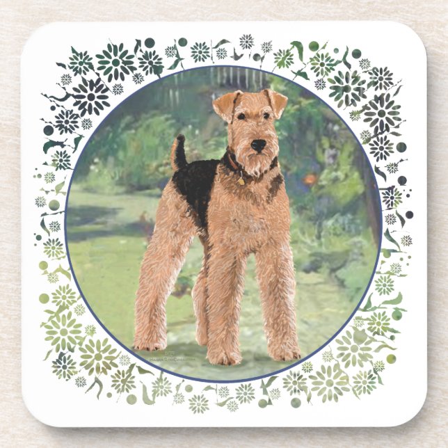 In the Garden Drink Coaster (Front)