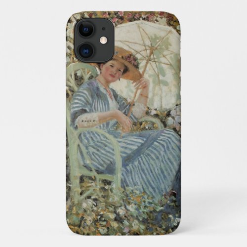In the Garden Giverny by Frederick Frieseke iPhone 11 Case