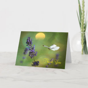 In the Garden Letterpress Thank You Card