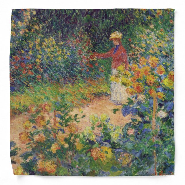 In the Garden, Monet Bandana (Front)